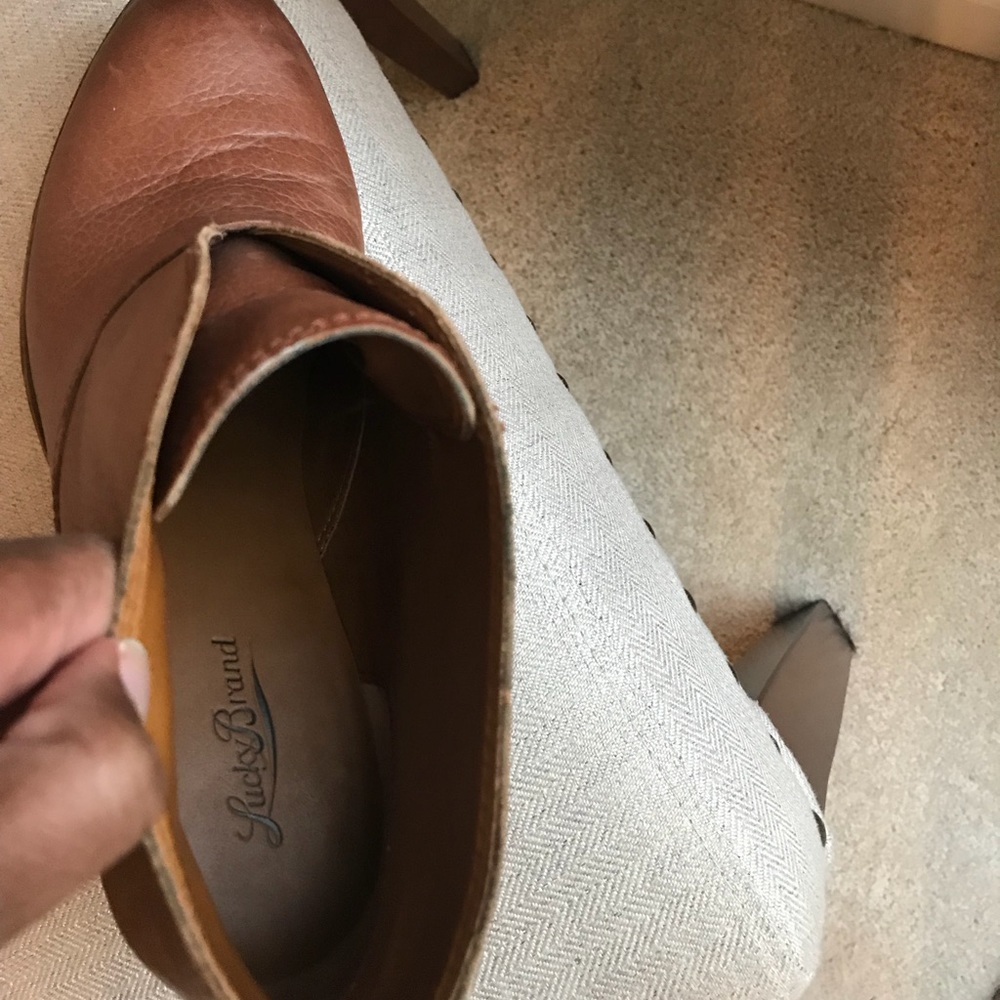 Lucky Brand Brown Boots - Picture 2 of 3